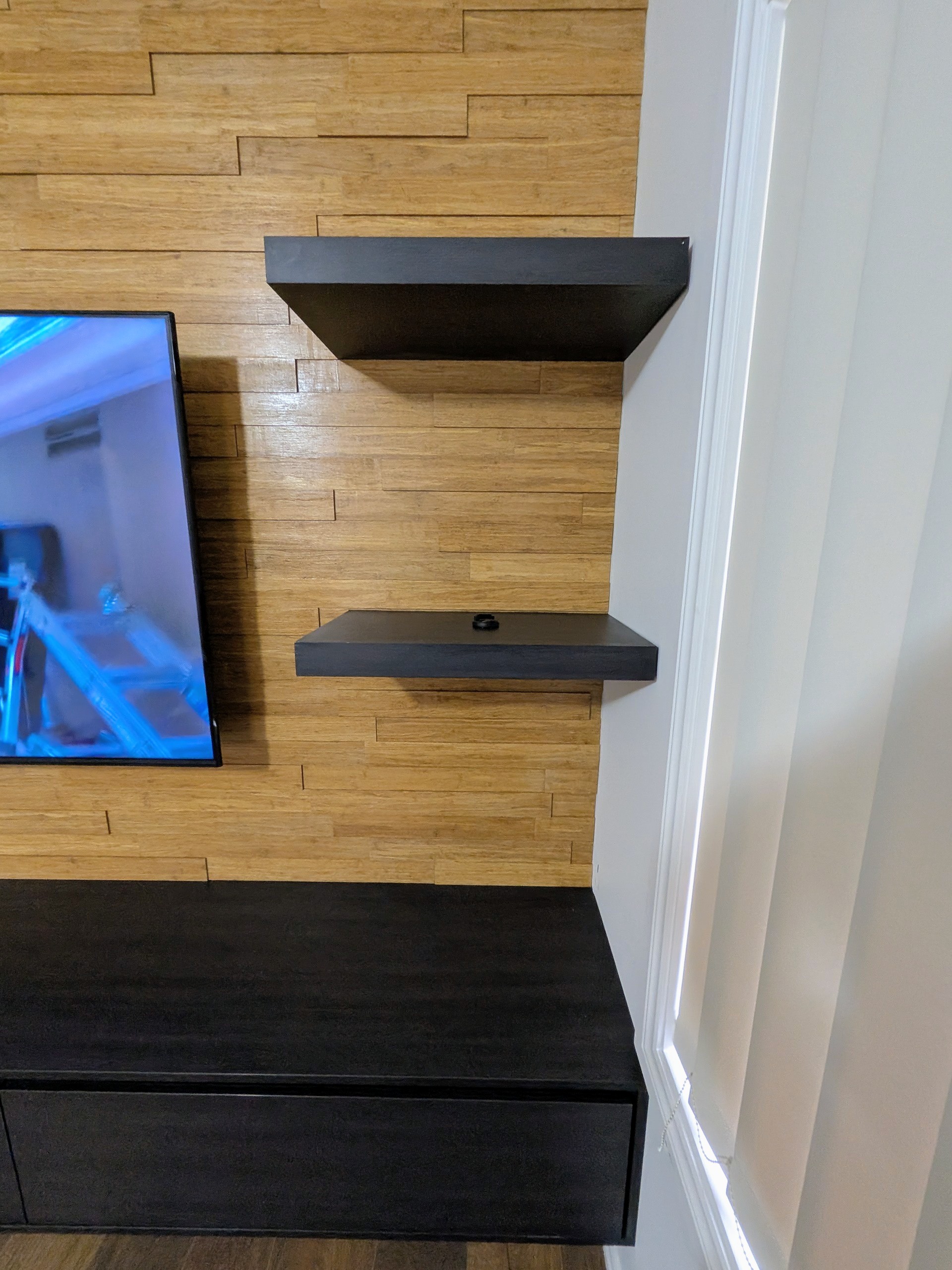 Bamboo Timber Feature Wall Brick Pattern – Interior Decorative Wood Wall Panel in Wollongong & Shellharbour