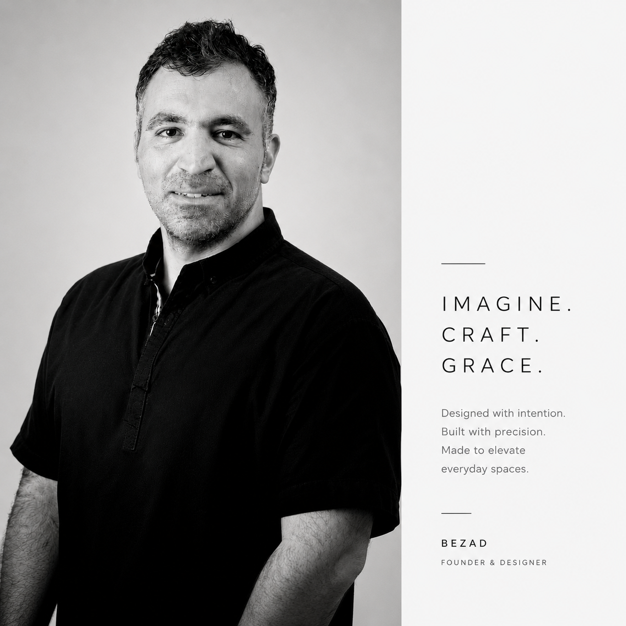 Bezad – Founder & Designer of Derewa by Mojo Craftsman