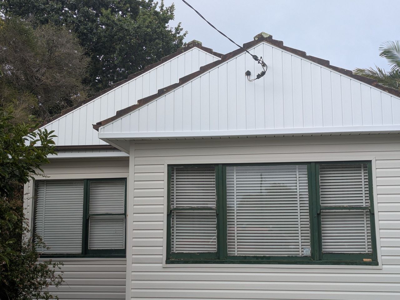 Exterior home cladding upgrade completed in Shellharbour